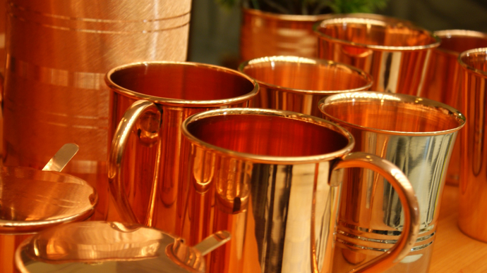 Drinking From a Copper Cup