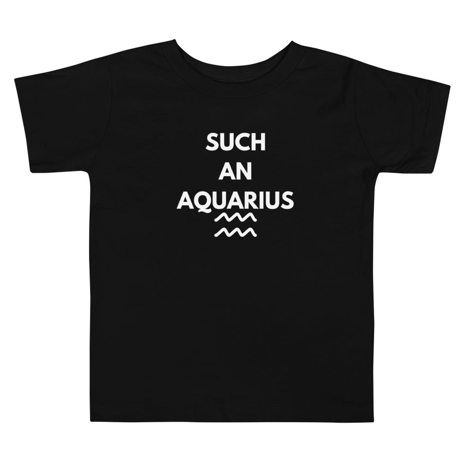 The Stars are Aligned | Aquarius | Toddler Short Sleeve Tee (January 20 - February 18)