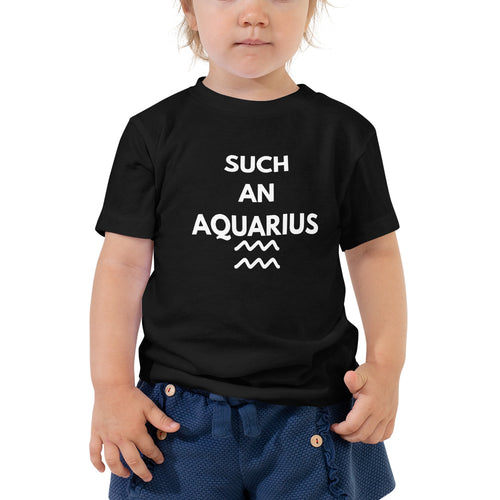 The Stars are Aligned | Aquarius | Toddler Short Sleeve Tee (January 20 - February 18)