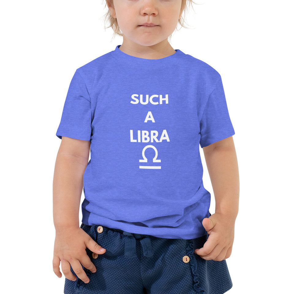 The Stars are Aligned | Libra | Toddler Short Sleeve Tee (September 23 - October 22)