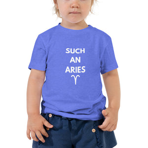 The Stars are Aligned | Aries | Toddler Short Sleeve Tee (March 21 - April 19)