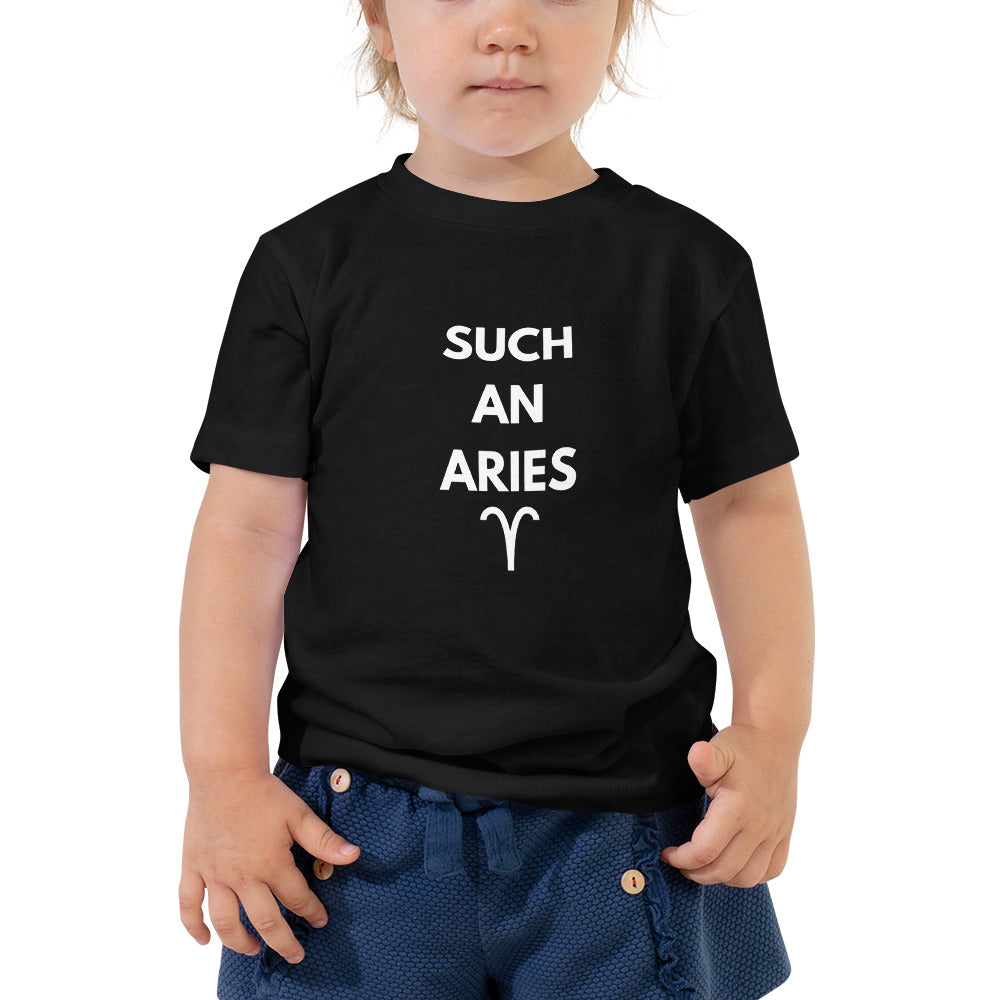 The Stars are Aligned | Aries | Toddler Short Sleeve Tee (March 21 - April 19)